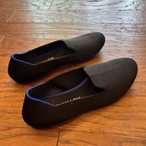 Rothy's Loafer, Black, Size 6 1/2